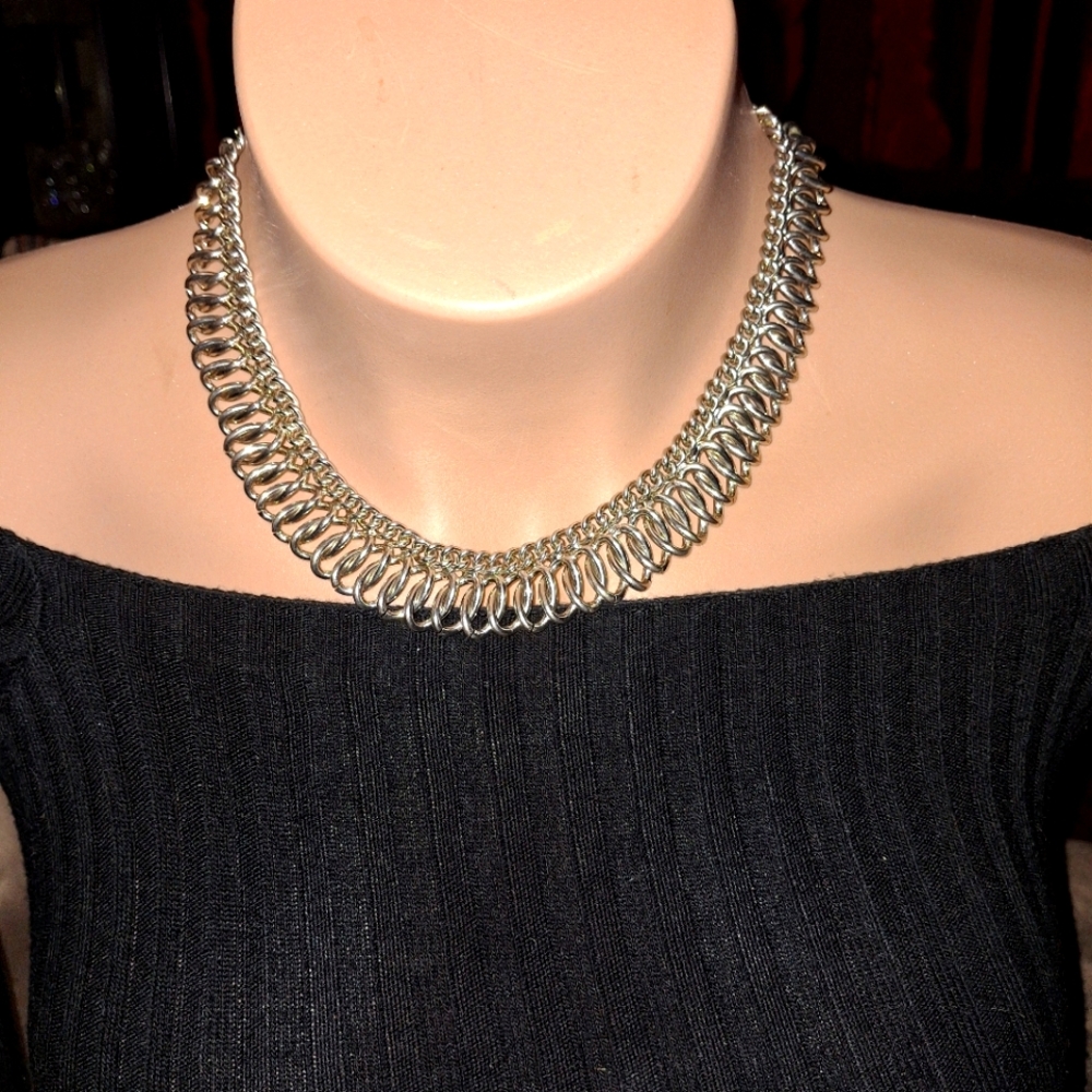 Silver necklace